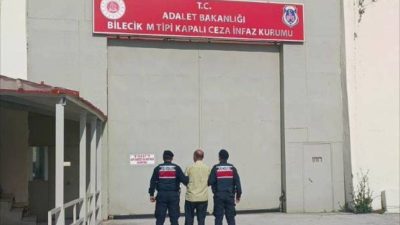 Bilecik’te hakkında 3 yıl 6 ay kesinleşmiş hapis cezası bulunan