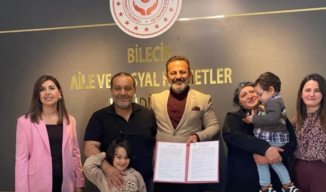 Bilecik’te bir çocuğun hayatında yeni dönem Bilecik Aile ve Sosyal Hizmetler İl Müdürlüğü ile koruyucu aile