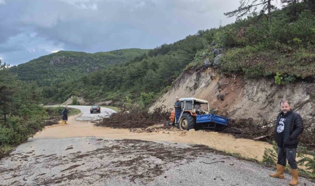 Bilecik’te yağan sağanak yağış sonrası hayat adeta felç olurken, bir