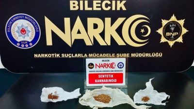 Bilecik’te gerçekleştirilen uyuşturucu operasyonunda 1 şüpheli yakalandı. Edinilen bilgilere göre,
