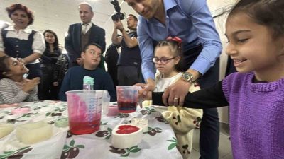 Bolu’da atık yağları geri dönüştürerek doğal sabun üreten meslek lisesi