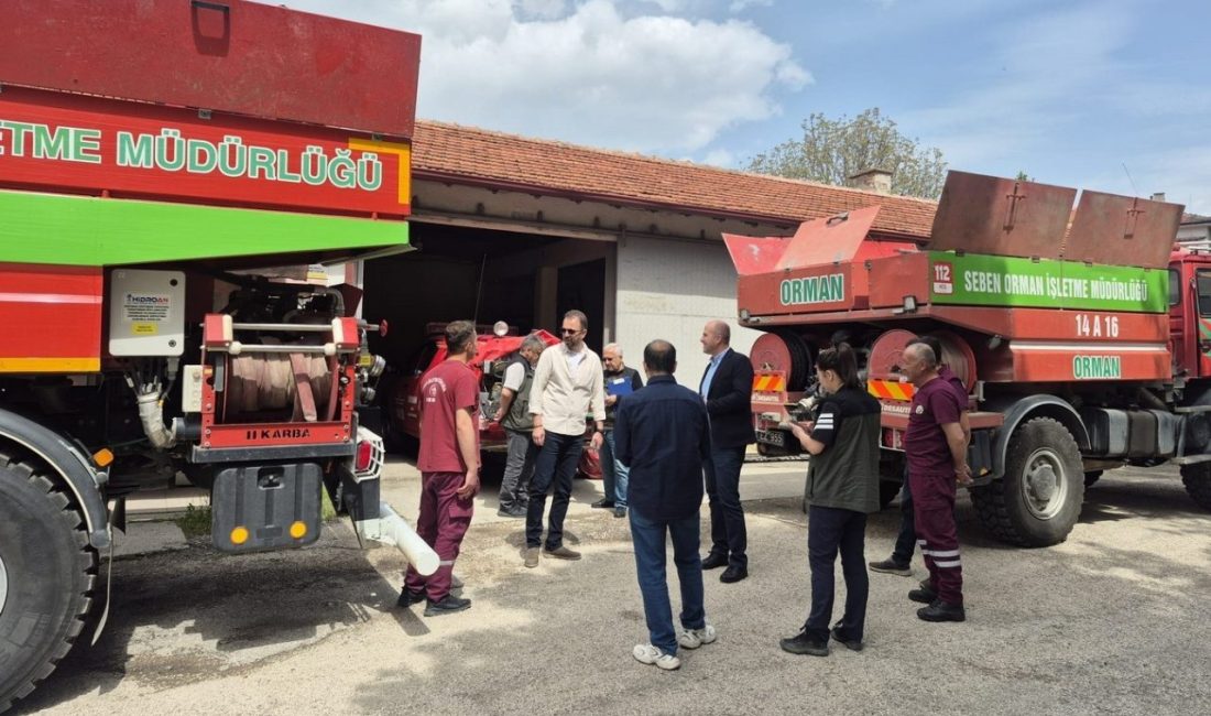Bolu Orman Bölge Müdürlüğü tarafından, yaklaşan orman yangınları sezonu öncesinde