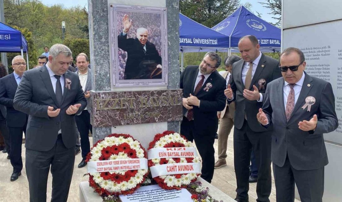 Bolu’ya eğitim ve sağlık alanında sayısız eser kazandıran merhum İzzet