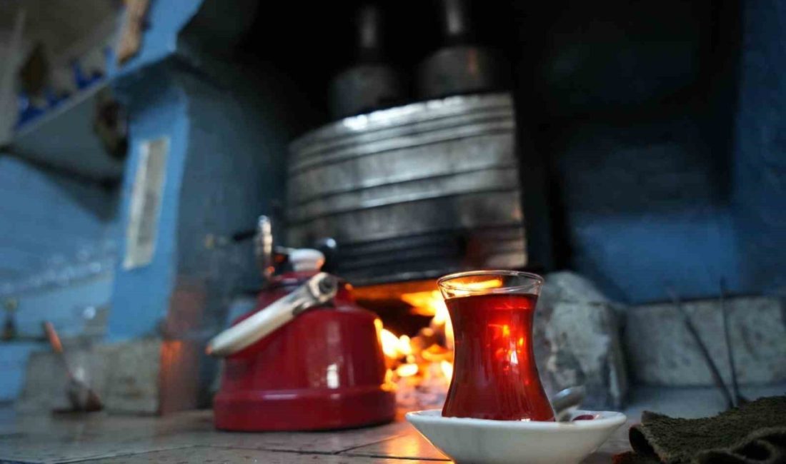 Bolu’nun Yeniçağa ilçesinde 85 yıldır hizmet veren tarihi kahvehanede tüp,