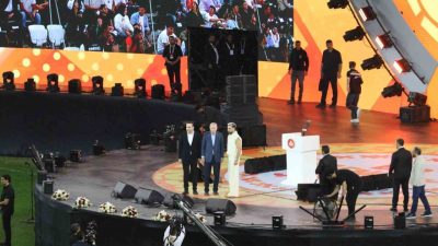 Cumhurbaşkanı Recep Tayyip Erdoğan, Kocaeli Stadyumu’nda düzenlenen “Bir Gençlik Şöleni”ndeki