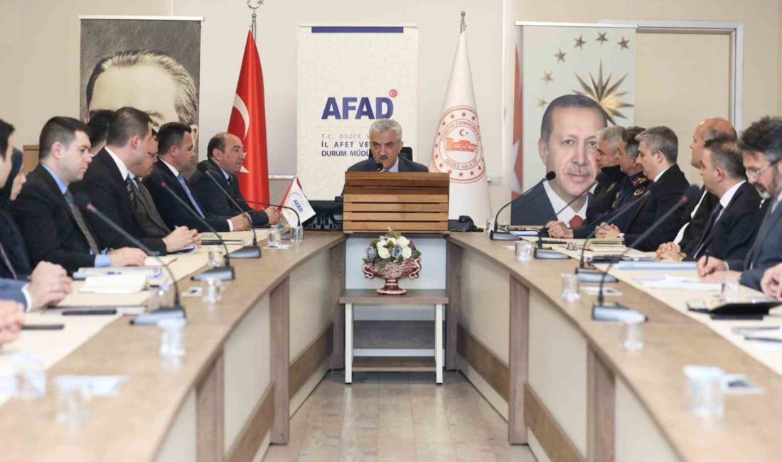 Düzce’de 10 Haziran’daki bölgesel tatbikata hazırlık DÜZCE (İHA) – Düzce’de, İl Afet ve Acil Durum Koordinasyon
