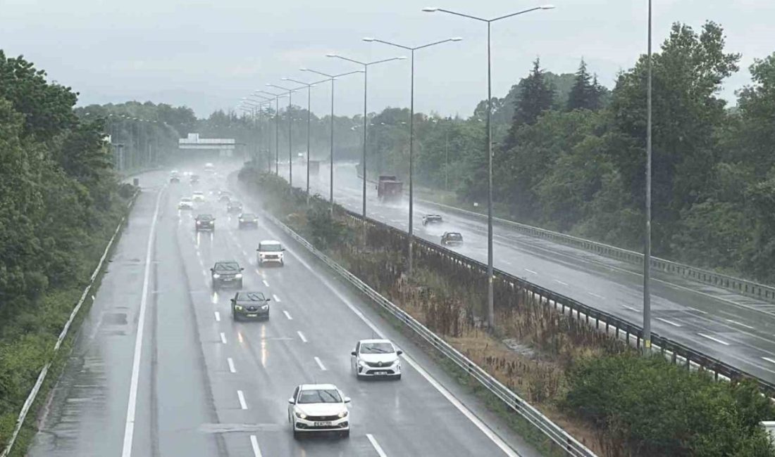 Kurban Bayramı tatilini memleketlerinde geçirmek isteyen vatandaşlar Anadolu Otoyolu’nun Düzce