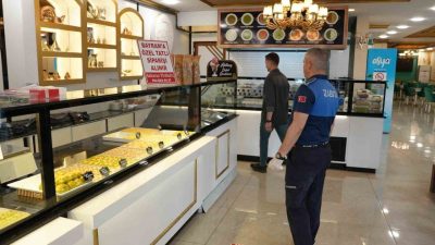 DÜZCE(İHA) – Düzce Belediyesi Zabıta Müdürlüğü ekipleri Kurban Bayramı öncesi