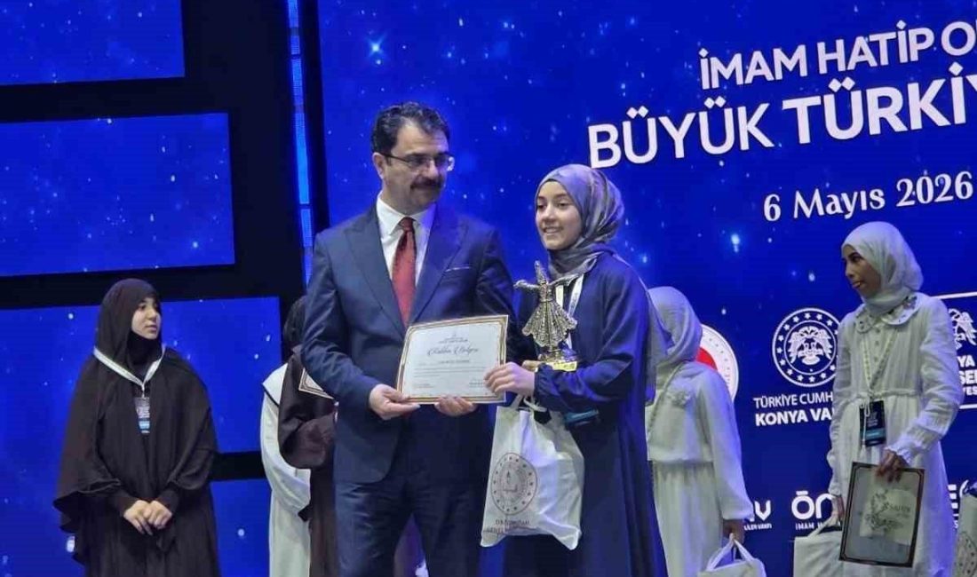 Bilecik’in Bozüyük ilçesinde Fatih Sultan Mehmet İmam Hatip Ortaokulu öğrencisi