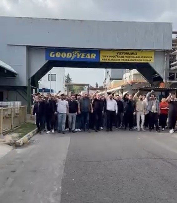 Sakarya’da faaliyet gösteren Goodyear Adapazarı Fabrikası’nda devam eden Toplu İş