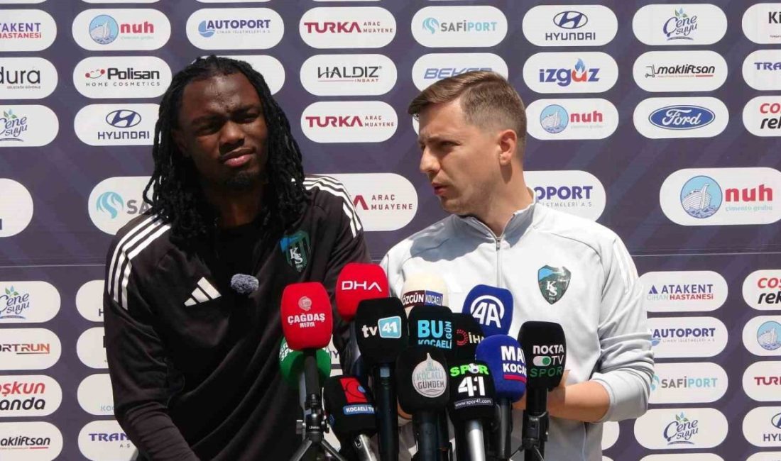 Trendyol Süper Lig’in 33. haftasında Fatih Karagümrük’ü konuk edecek Kocaelispor’da