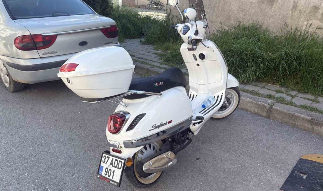 Kastamonu’nun Tosya ilçesinde kaldırıma çarpan motosikletin sürücüsü yaralandı. Kaza, Dilküşa