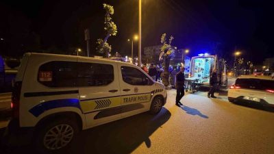Kastamonu’nun Tosya ilçesinde park halindeki otomobile arkadan çarpan motosikletin sürücüsü