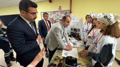 Kastamonu’nun Hanönü ilçesinde öğrenciler tarafından yıl boyunca yapılan projeler, düzenlenen