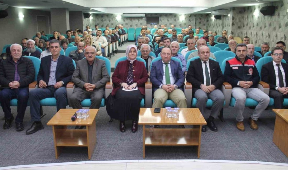 DÜZCE(İHA) – Düzce Vali Yardımcısı Ömer Sağlam, kırsal kalkınma desteklerinin