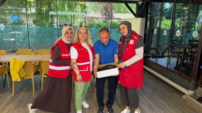 16 Mayıs Engelliler Haftası kapsamında Kusursuz Kafe çalışanlarıyla bir araya