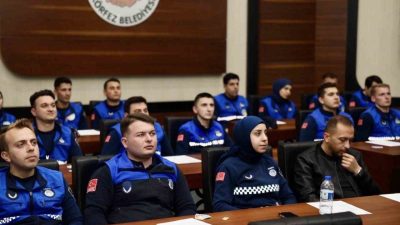 Körfez Belediyesi’nde “Etik Haftası” etkinlikleri çerçevesinde zabıta personellerine “yerel yönetimlerde