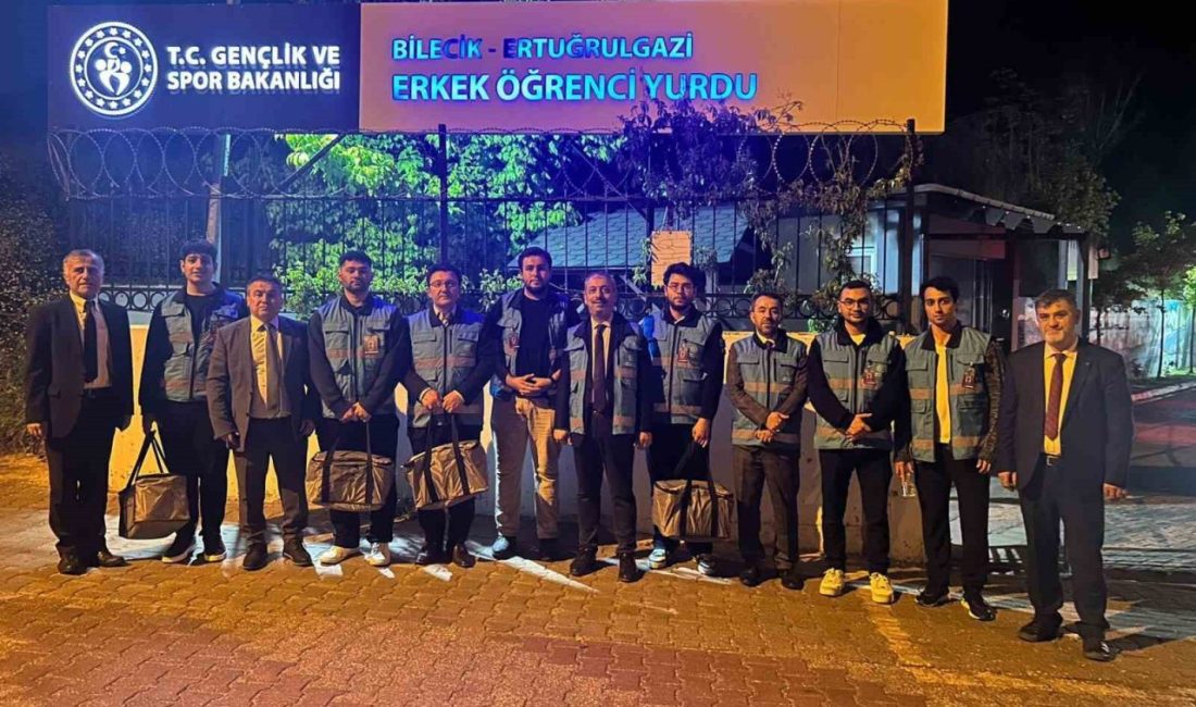 Bilecik’te Kredi ve Yurtlar Kurumu (KYK) yurtlarında eğitim faaliyetleri değerlendirildi.