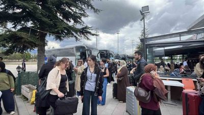 Kurban Bayramı tatilini memleketlerinde veya tatil beldelerinde geçirmek isteyen öğrenciler