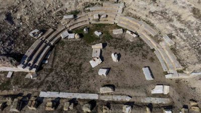 Kastamonu’nun Taşköprü ilçesindeki Pompeiopolis Antik Kenti, 25 yıldır süren kazı