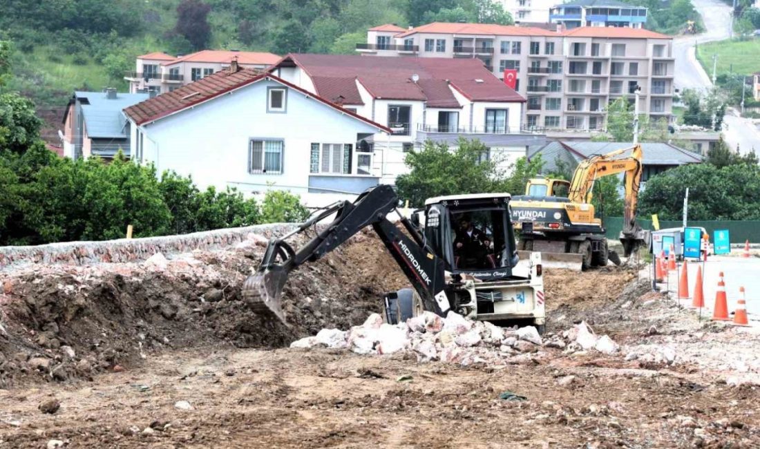 Başiskele Serdar Mahallesi’nde yer alan Selahattin Eyyubi Caddesi’nde 2. etap