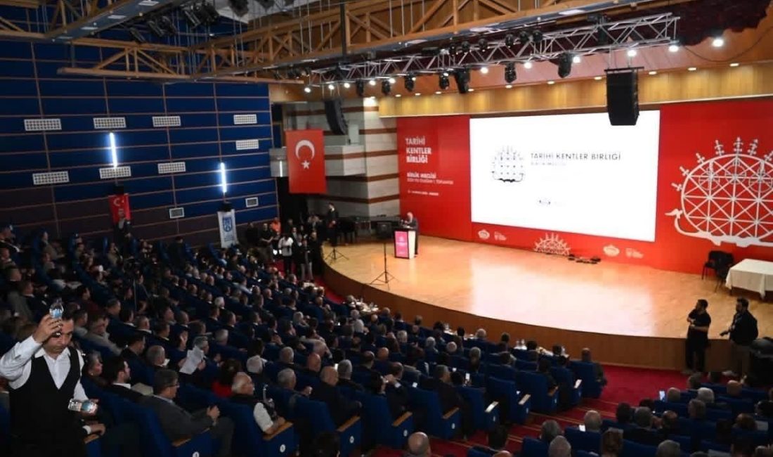 Tosya Belediye Başkanı Volkan Kavaklıgil, Tarihi Kentler Birliği Katip Üyeliği