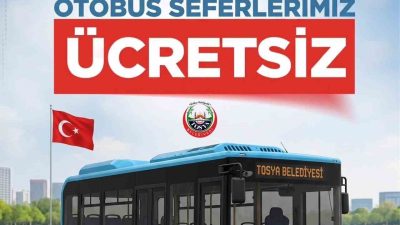 Tosya’da, 19 Mayıs Atatürk’ü Anma, Gençlik ve Spor Bayramı’nda halk