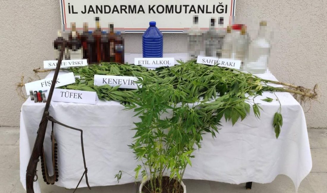 DÜZCE (İHA) – Düzce’de polis ve jandarma narkotik suçlarla mücadele