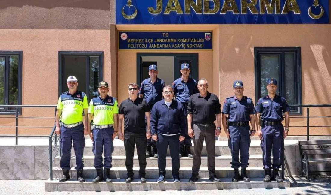 Bilecik Valisi Faik Oktay Sözer, Kurban Bayramı’nda görev başındaki jandarma