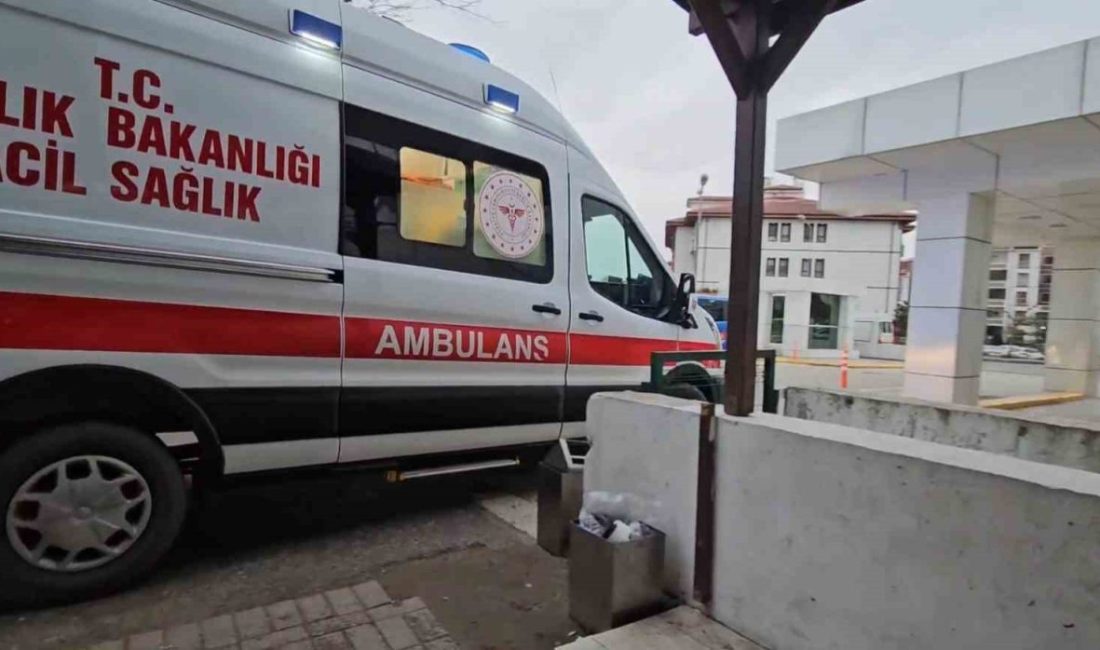 Sakarya’nın Sapanca ilçesinde bir alışveriş merkezinin giriş bölümünde elektrik tesisatını