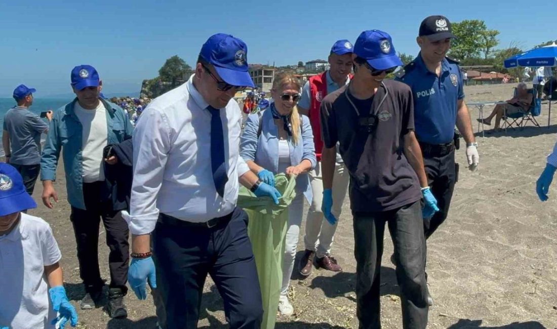 DÜZCE(İHA) – Düzce’nin Akçakoca ilçesinde Çevre Haftası etkinlikleri kapsamında anlamlı