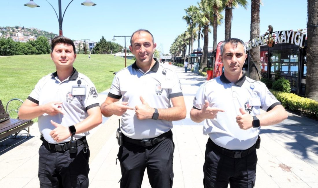 Kocaeli Büyükşehir Belediyesi, sahada tek başına görev yapan personelin güvenliğini