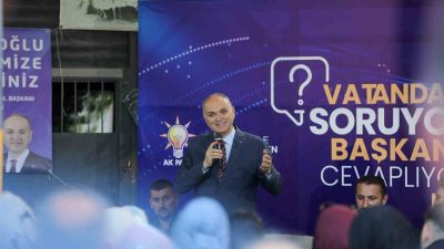 Düzce Belediye Başkanı Dr. Faruk Özlü, vatandaş buluşmaları programlarına Nalbantoğlu