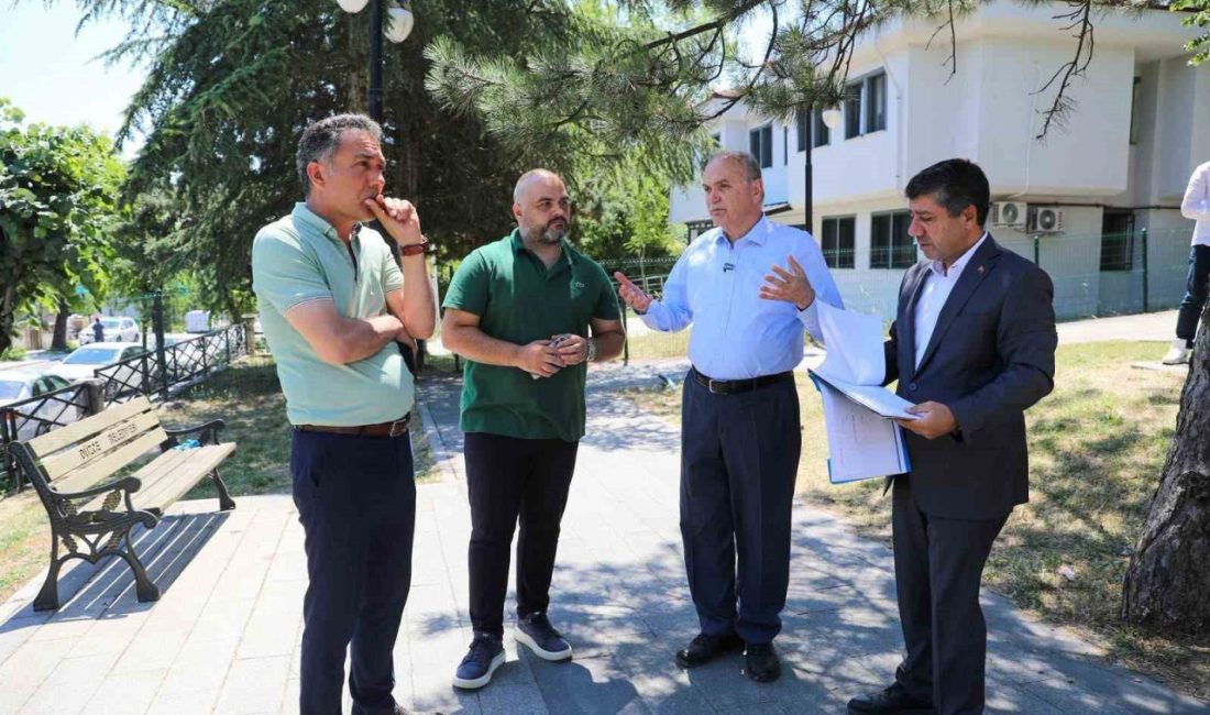 Düzce Belediye Başkanı Dr. Faruk Özlü, Konuralp Antik Kenti’nden çıkan