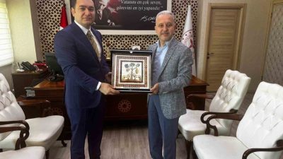 DÜZCE(İHA) –Mersin Cumhuriyet Başsavcılığına atanan Başsavcı Yasin Emre, veda ziyaretleri