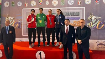 Bilecikli milli sporcu Tuğba Çürük, 32. Akdeniz Karate Şampiyonası’nda derece