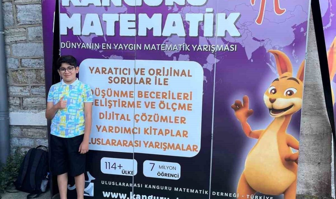 Bilecikli öğrenci Türkiye ikincisi oldu Bilecikli öğrenci İbrahim Enes Değirmenci, Türkiye ikincisi oldu. Kanguru Matematik