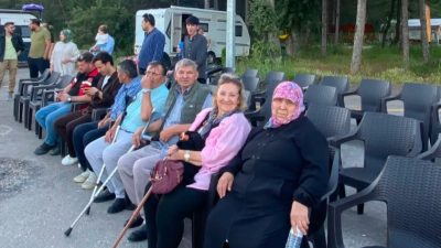Bilecik’te açık hava sineması etkinliği düzenlendi. Bilecik Aile ve Sosyal