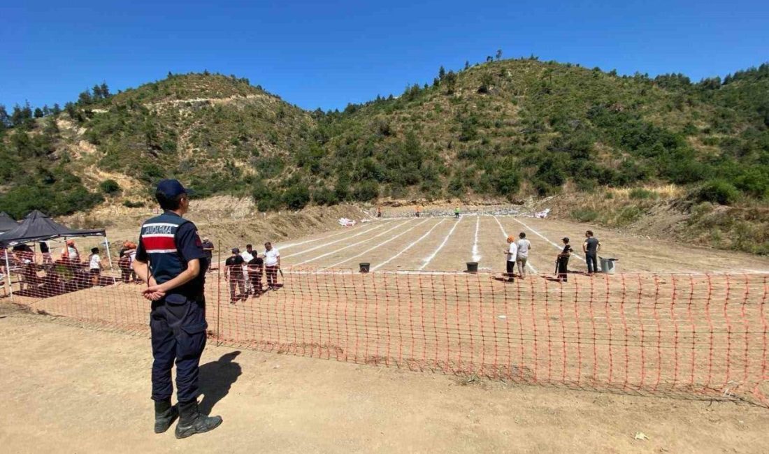 Bilecik’in Osmaneli ilçesinde düzenlenen atış etkinliğinde üst düzey güvenlik tedbiri