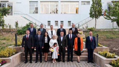 Bilecik’te görev yeri değişen yargı mensupları için il protokolünün katılımıyla