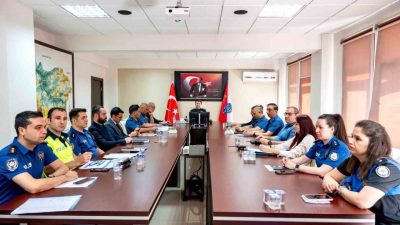 Bilecik İl Emniyet Müdürü Erdem Çağlar başkanlığında NATO Zirvesi öncesi