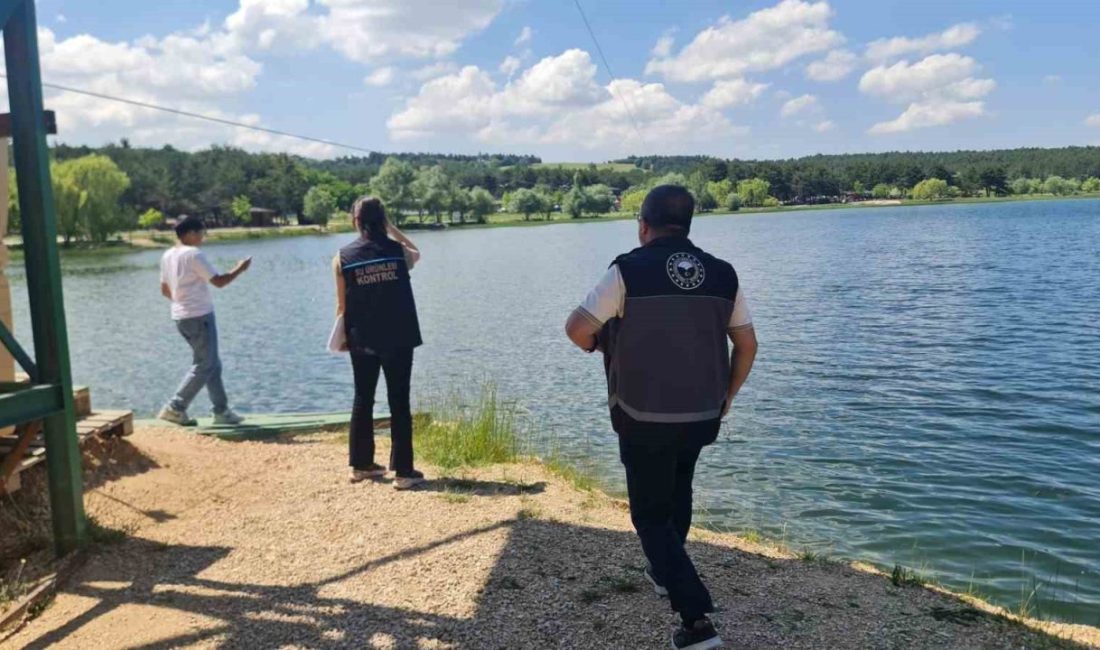Bilecik Pelitözü Gölet’inde, su ürünleri denetimi gerçekleştirildi. Bilecik İl Tarım