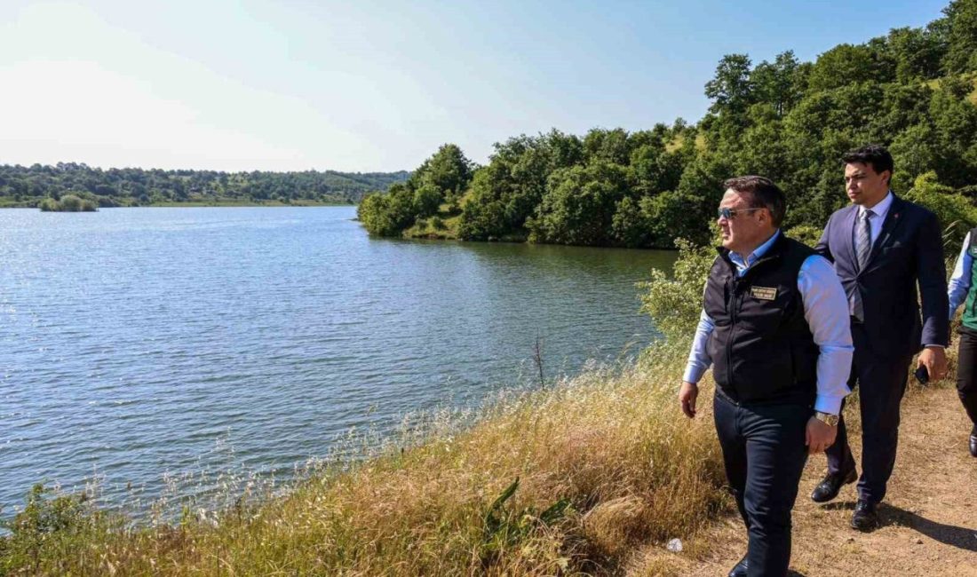 Bilecik Valisi Faik Oktay Sözer, Pazaryeri’ndeki baraj ve göletlerde incelemelerde