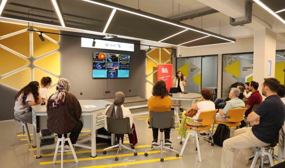 Düzce Üniversitesi Milli Teknoloji Atölyesi’nde gerçekleştirilen bilim söyleşileri kapsamında, Fen