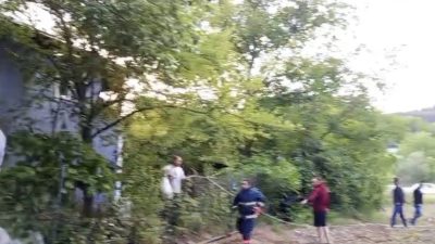 Bolu’nun Mudurnu ilçesinde 2 katlı bir evin çatı katında çıkan
