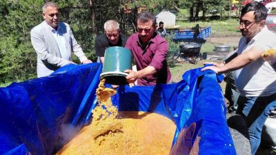 Bolu’nun Mudurnu ilçesinde asırlardır devam eden geleneksel Şimşir Bayramı, yüzlerce