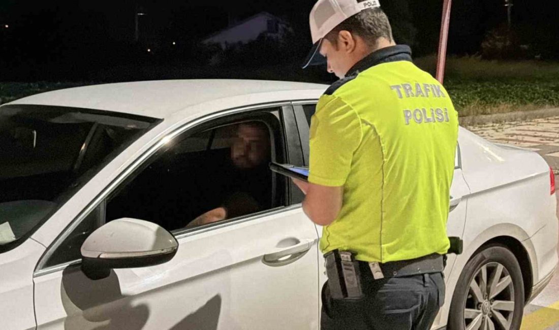 Bolu’da polis ve jandarma ekiplerince son bir haftada gerçekleştirilen trafik
