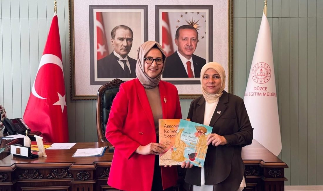Çocuklara kitap sevgisi için ortak hedef DÜZCE(İHA) – Düzce Esin Olcay Anadolu Lisesi Edebiyat Öğretmeni ve