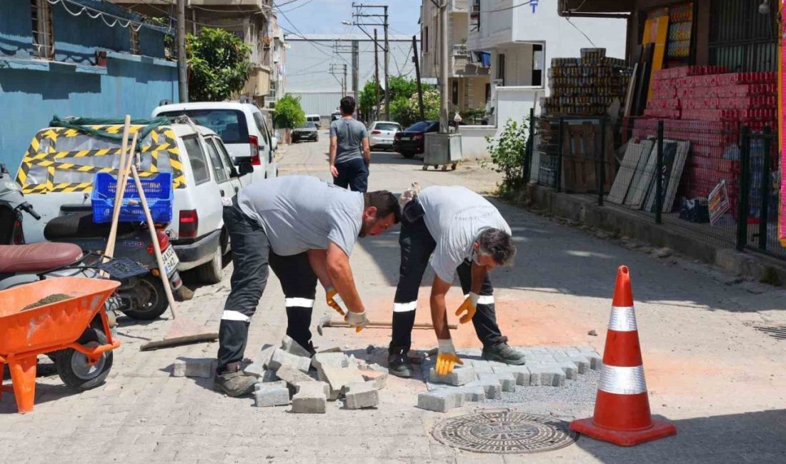 Darıca’da başlatılan yaz temizlik çalışması, Osmangazi Mahallesi’nde yaklaşık 100 personelin