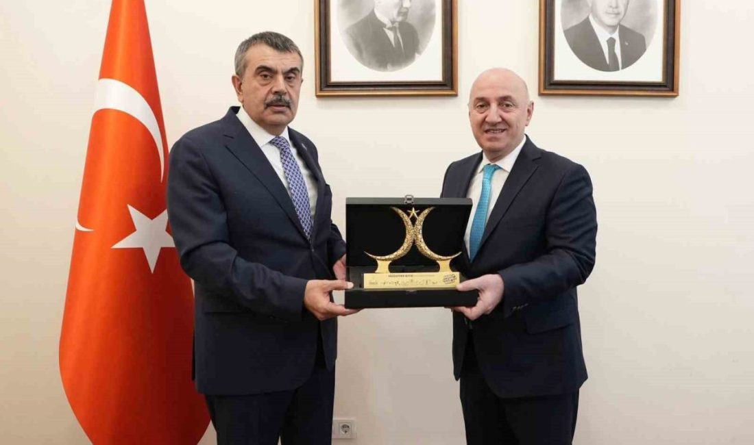 Darıca Belediye Başkanı Muzaffer Bıyık, Ankara’da Milli Eğitim Bakanı Yusuf